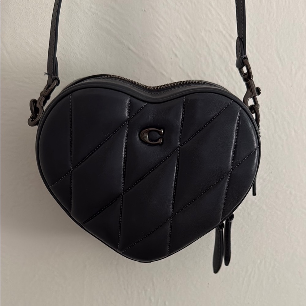 Coach Black Quilted Crossbody Bag